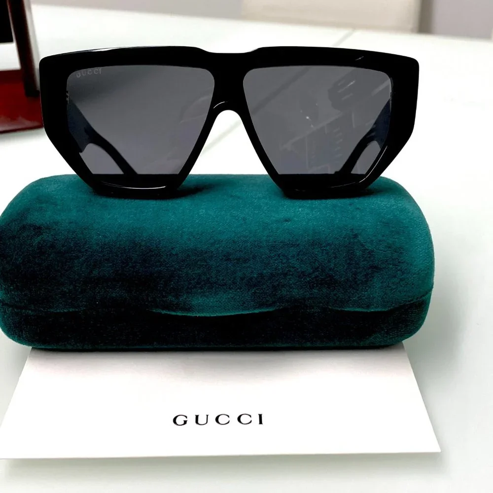 New GUCCI GG0997S - 002 SHIELD SUNGLASSES - Picture 4 of 12